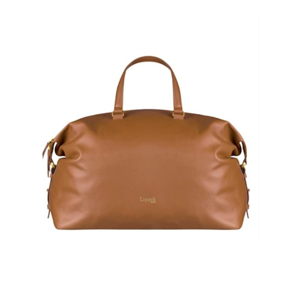 Lipault Paris Plume Elegance Leather Weekend Bag